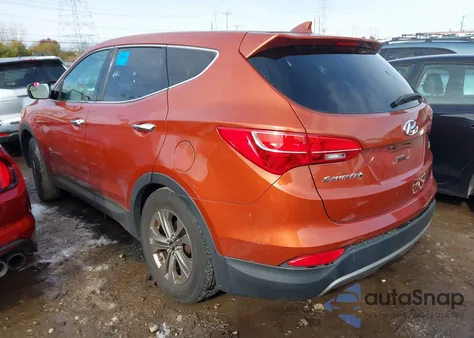 2016 Hyundai Santa Fe Sport 2.4L из США, поврежденный, VIN 5XYZT3LB7GG351182